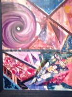 Exposición en Cambre de María Fernanda