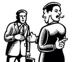 caricatura mentiroso